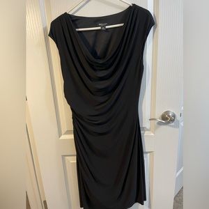 Little Black Dress with Flattering Rouching